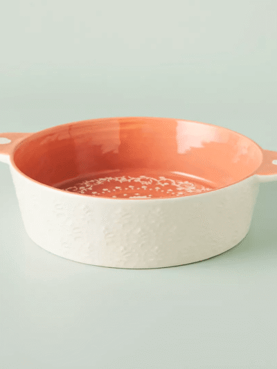 Pink Flower Dish